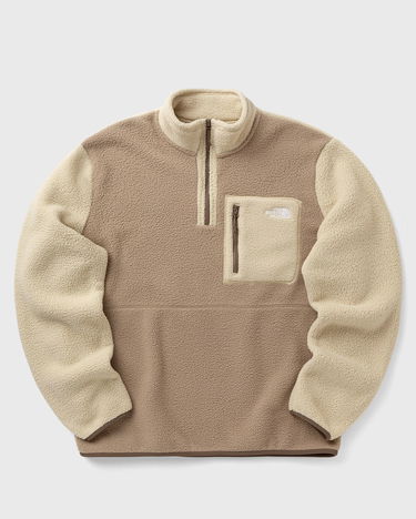 Sweater The North Face Fleece Quarter-Zip Pullover Beige | NF0A883SEOZ1, 0