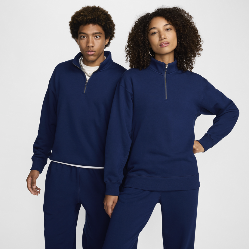 Sweatshirt Nike Wool Classics Mørkeblå | FV4891-492