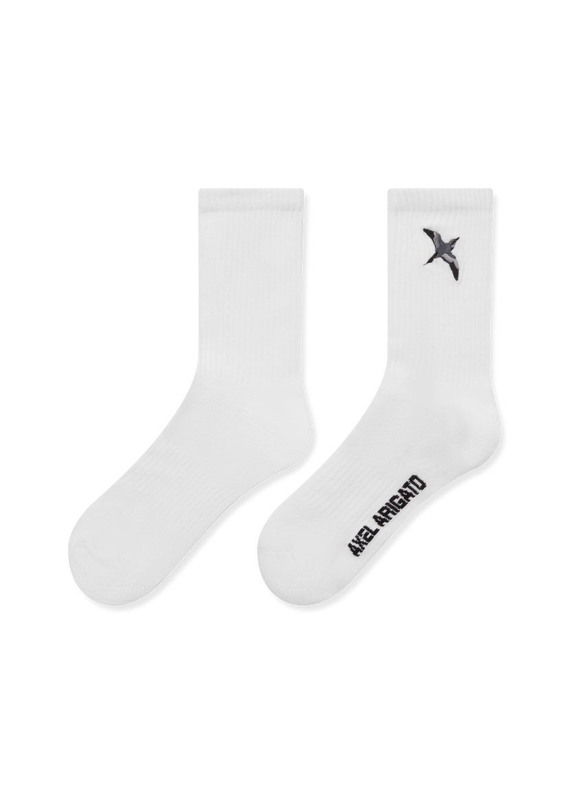 Sokker AXEL ARIGATO Bee Bird Tube Socks Hvid | X3479001