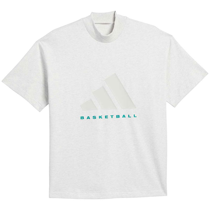 T-shirt adidas Originals adidas BASKETBALL T-SHIRT, Grau Hvid | IW5645