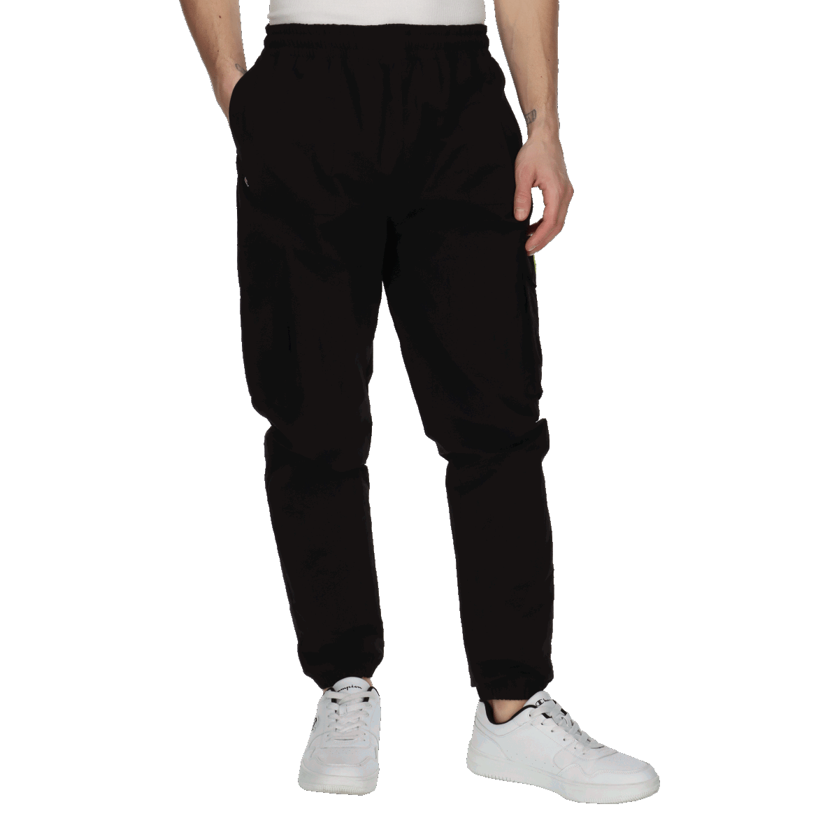 Cargo bukser Champion MIX&MATCH Jogger Cargo Pants Sort | CHA231M105-01, 0