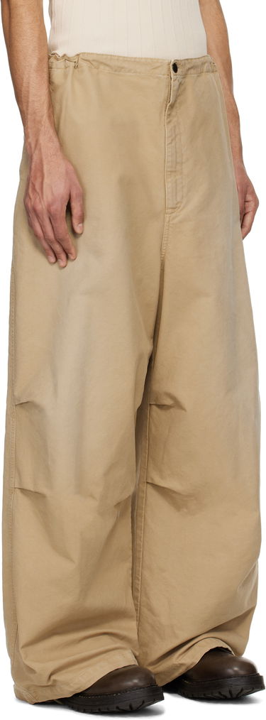 Bukser HED MAYNER Hed Mayner Drawstring Trousers Beige | HMMA30022A-HA193, 1
