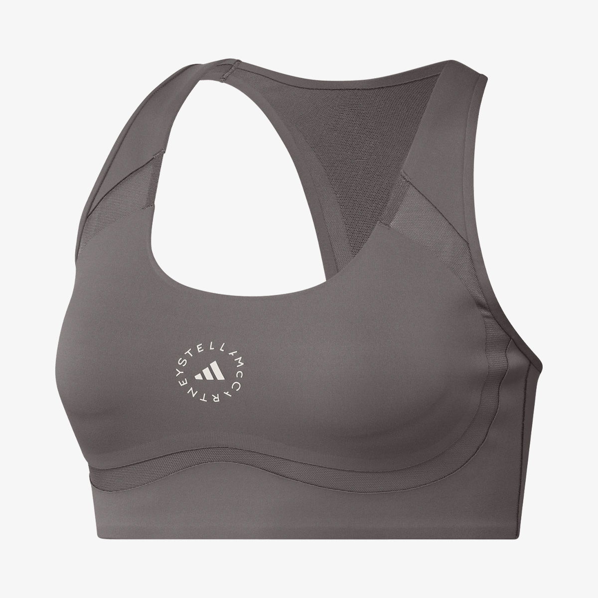 Bh adidas Performance adidas by Stella McCartney Power Impact Medium-Support Training Bra Grå | JM1401, 1