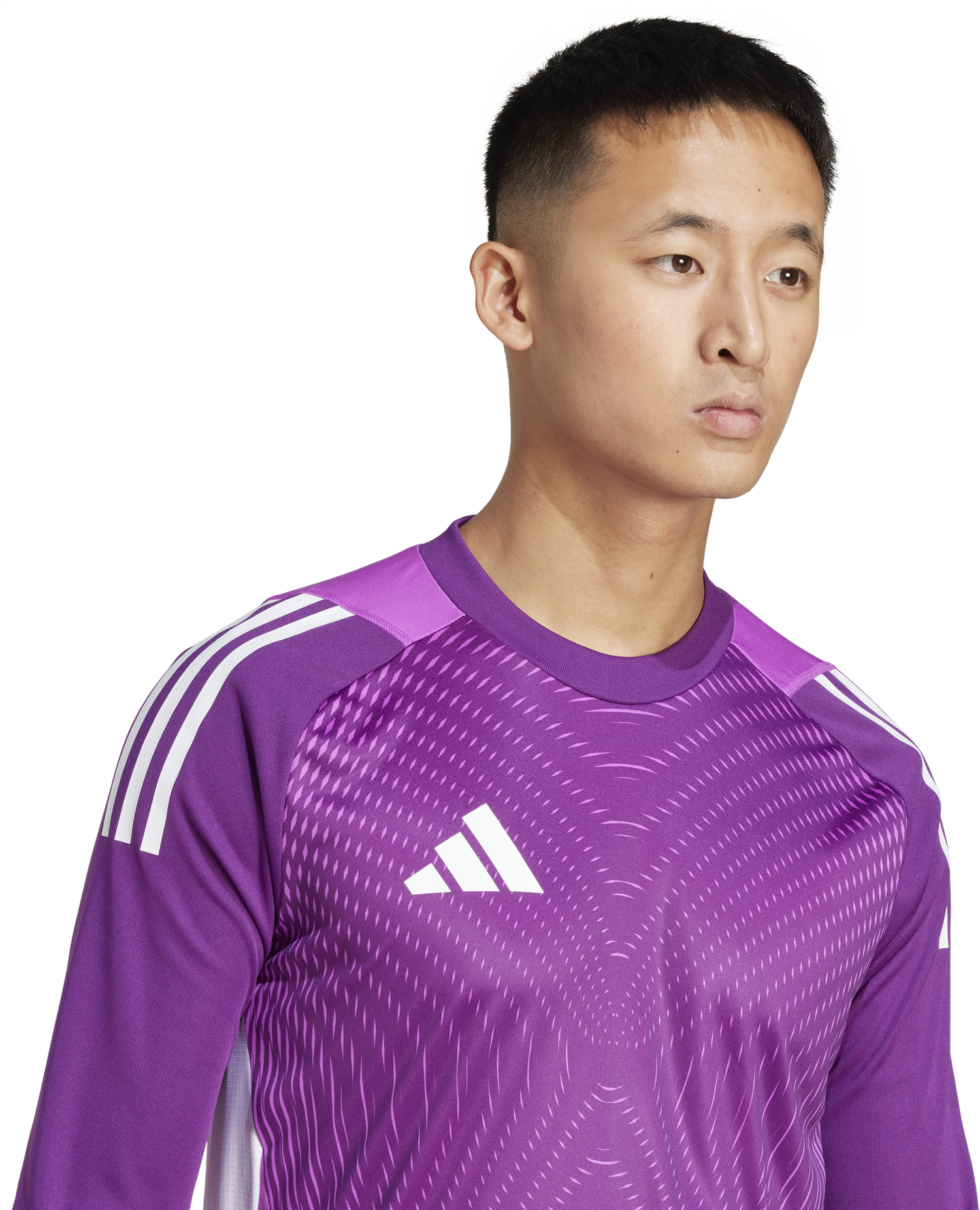 Sweatshirt adidas Originals T25 Goalkeeper Jersey Long Sleeve Lilla | jp4370, 1