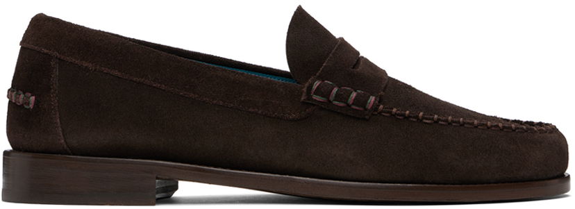Tøj Paul Smith Paul Smith Lido Suede Loafers Brun | M1S-LID03-MSUE-69