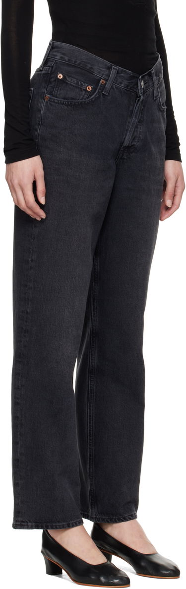 Jeans AGOLDE AGOLDE V-Waist Baggy Jeans Sort | A208-1157, 1