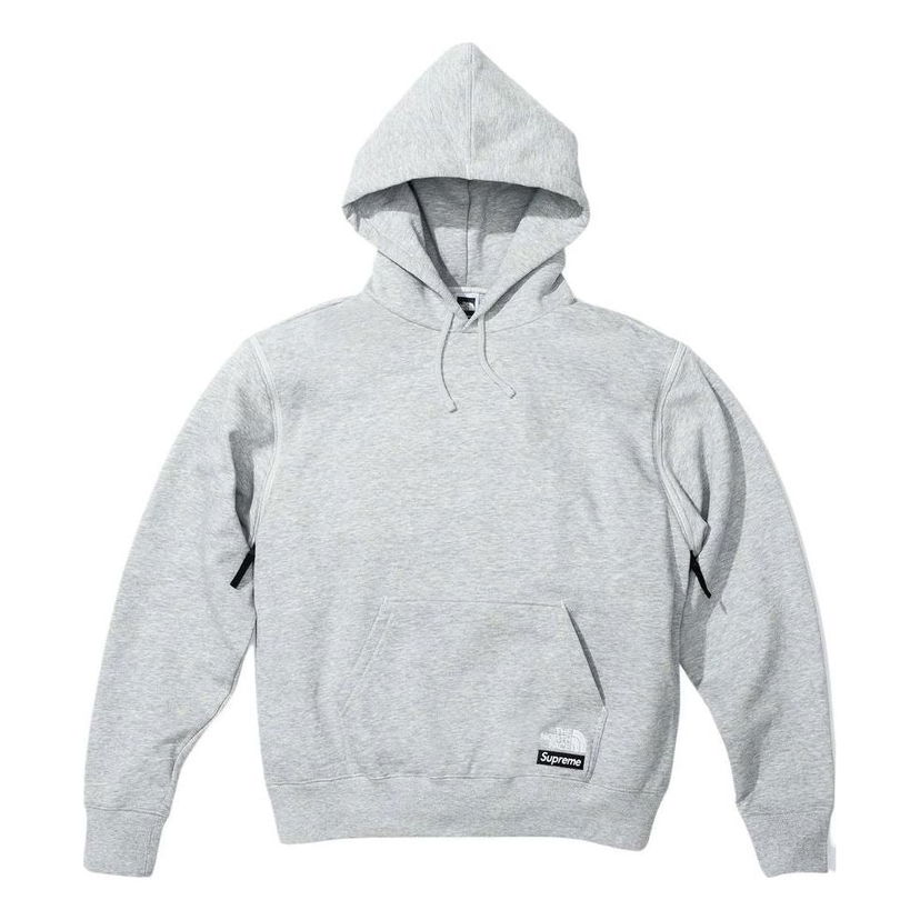 Sweatshirt Supreme Convertible Hooded Sweatshirt by Supreme x The North Face Grå | SUP-SS23-075