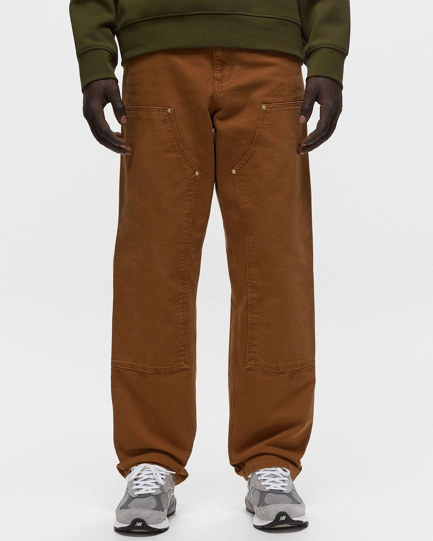 Bukser og jeans Carhartt WIP Double Brun | I031501.1NF3K, 1