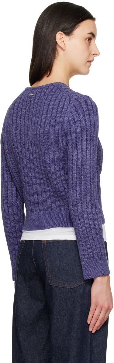 Sweater JW Anderson JW Anderson Cropped Buttoned Cardigan Lilla | KW1356-YN0410, 2