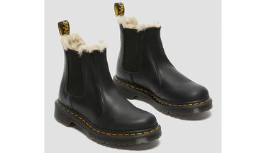 Sneakers og sko Dr. Martens 2976 Leonore Faux Fur Lined Chelsea Sort | DM21045001, 6