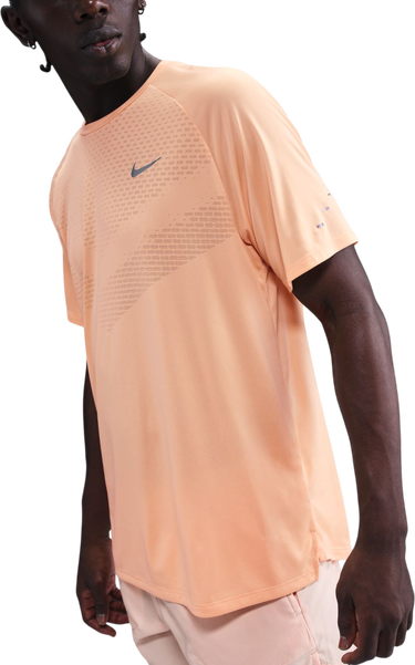 T-shirt Nike Stride Perforated Running T-Shirt Orange | hv5203-734, 0