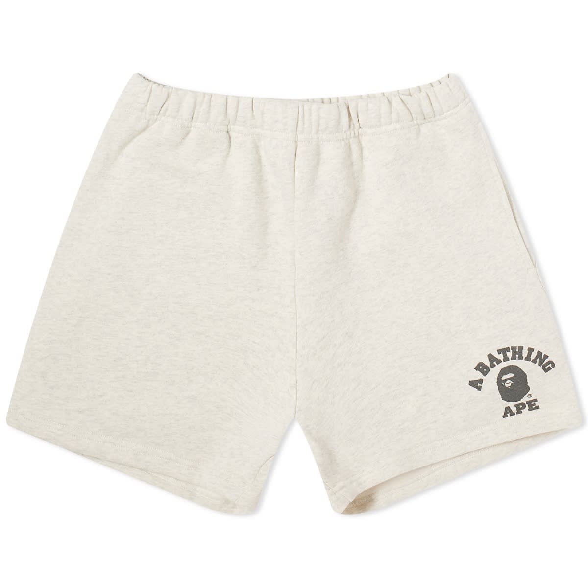 Shorts BAPE A Bathing Ape College Sweat Shorts Grå | 001SPJ802001L-GRY, 0