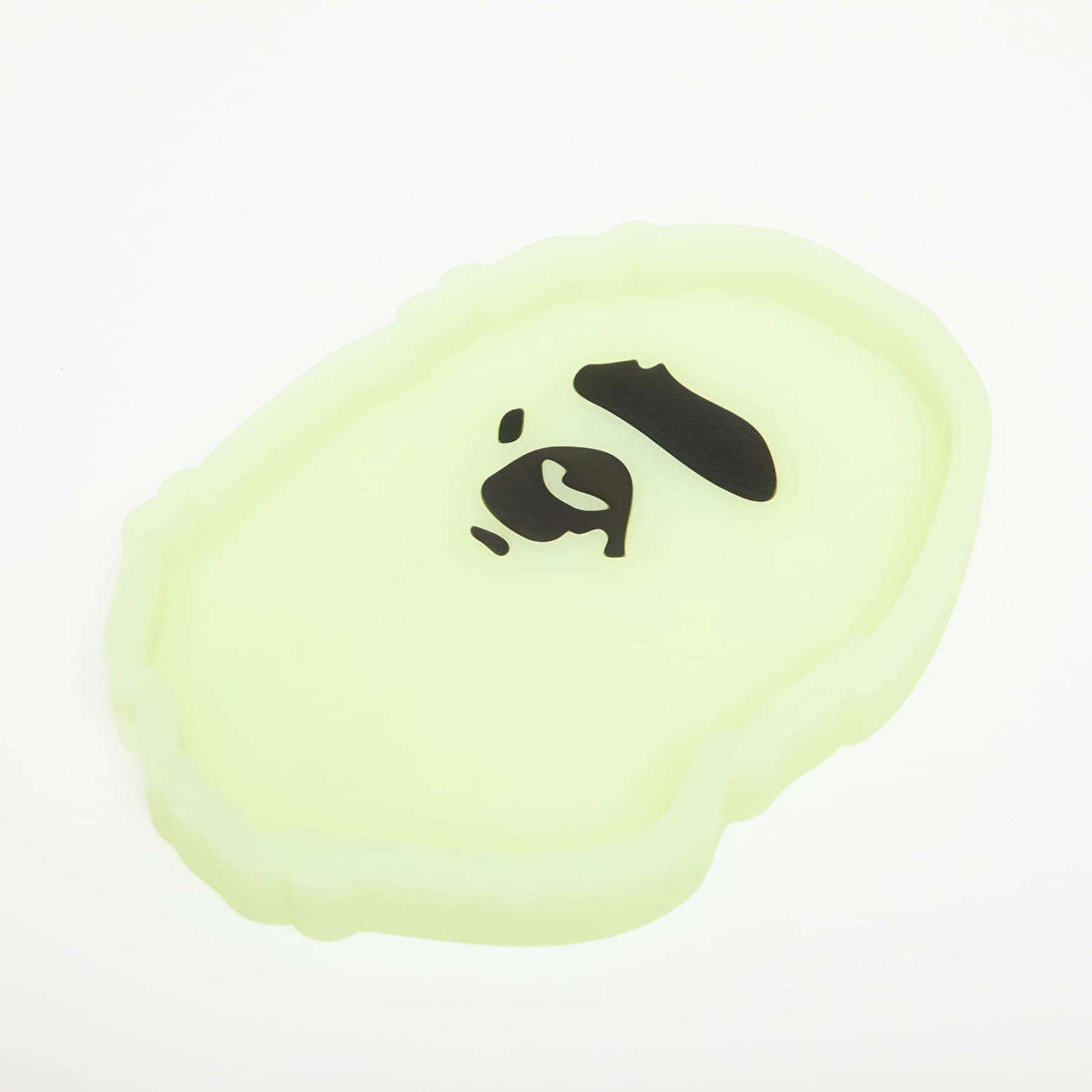 Collectible BAPE A BATHING APE Ape Head Glow-in-the-Dark Tray Grøn | 001GDL301022MGRN, 1