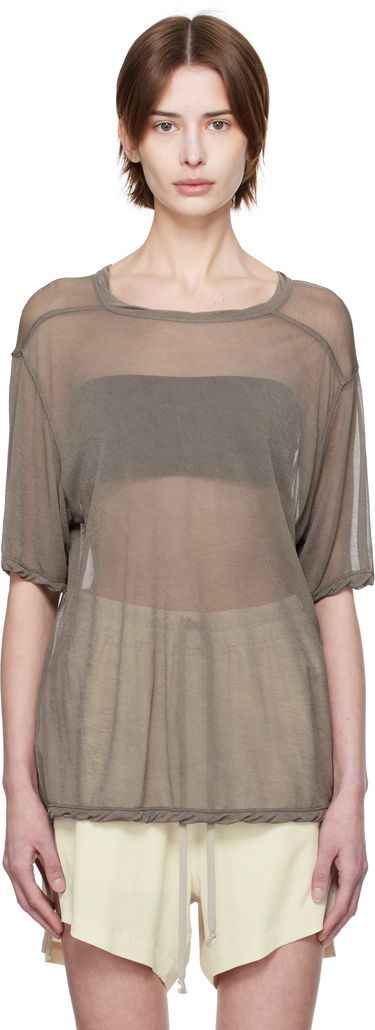 T-shirt Rick Owens Rick Owens Hollywood Brad Sheer T-Shirt Grå | RP01E7200 JCR, 0