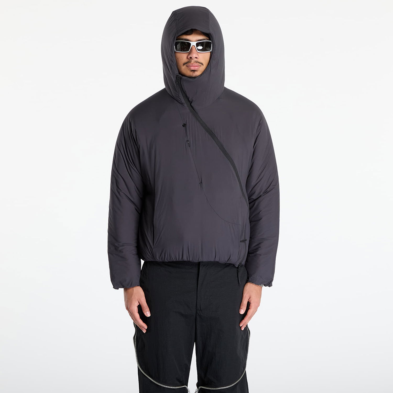 Puffer jakke Post Archive Faction (PAF) Jacket Air Grå | A1-000BK, 0
