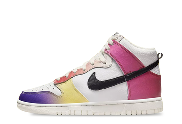 Sneakers og sko Nike Dunk High, Summit White/Black-Team Red-Gym Red Flerfarvet | FD0802-100, 0