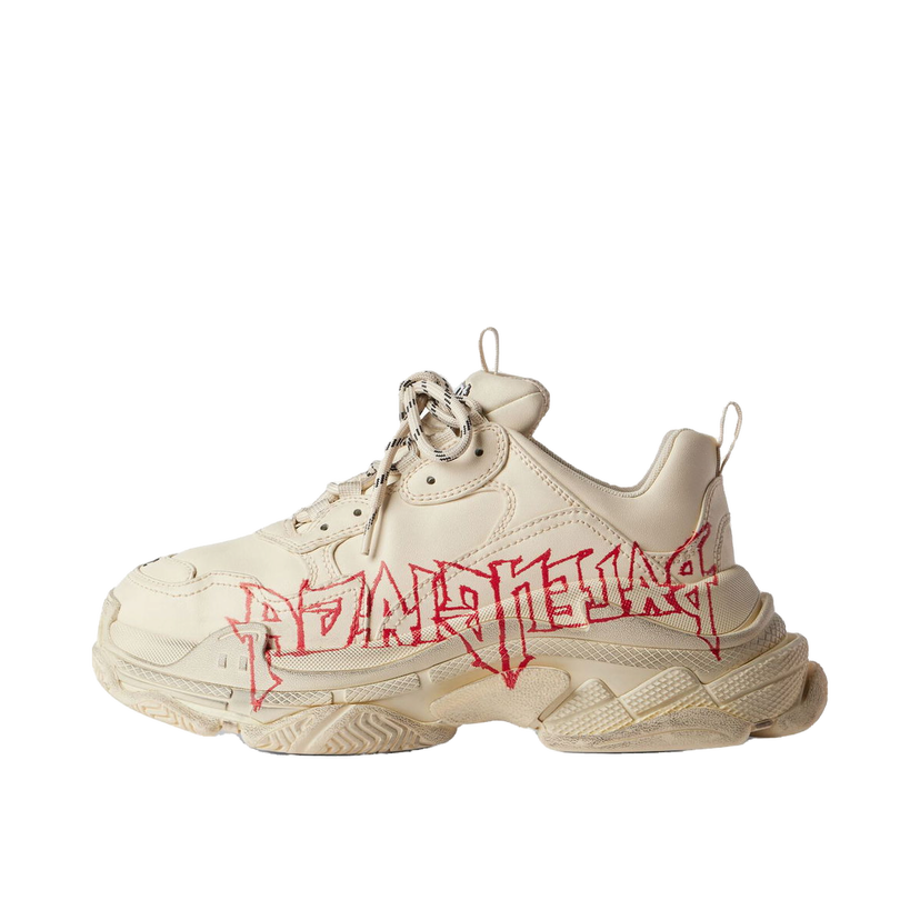 Sneakers og sko Balenciaga Triple S DIY "Metal White Red" Beige | 536737W2FAY9016