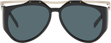 Solbriller Saint Laurent Saint Laurent SL M137 Amelia Sunglasses Sort | SL M137 AMELIA-001, 0