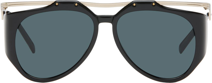 Solbriller Saint Laurent Saint Laurent SL M137 Amelia Sunglasses Sort | SL M137 AMELIA-001