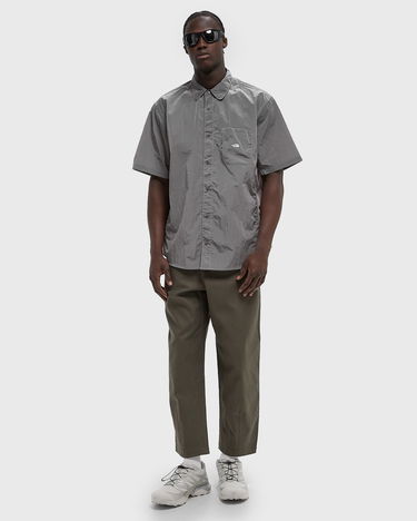 Skjorte The North Face Short Sleeve Mixed Fabric Shirt Grå | NF0A8CKHA0M1, 2