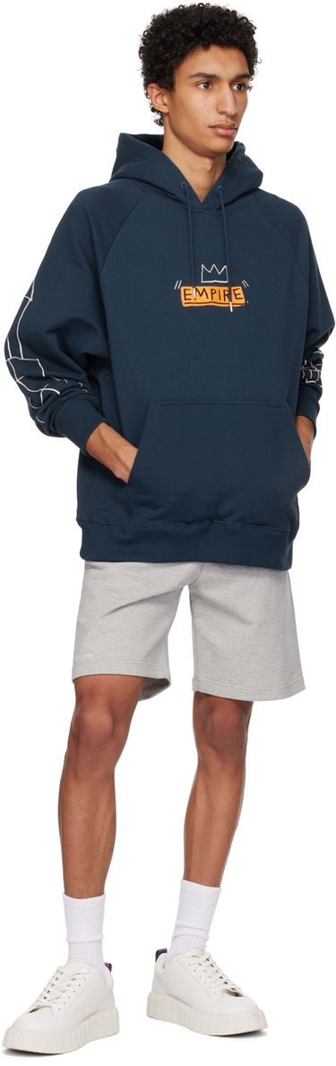 Sweatshirt Études Études Racing Empire Hoodie Mørkeblå | E23MC271A01643, 3