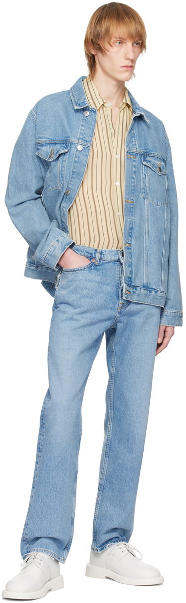 Jakke Samsoe Samsoe Nicole Jacket Blå | F21400136, 4