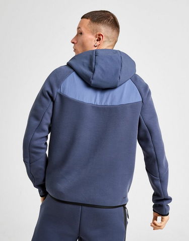 Sweatshirt Nike Tch Mix Wr Full-Zip Hoodie Mørkeblå | IH4302-437, 6
