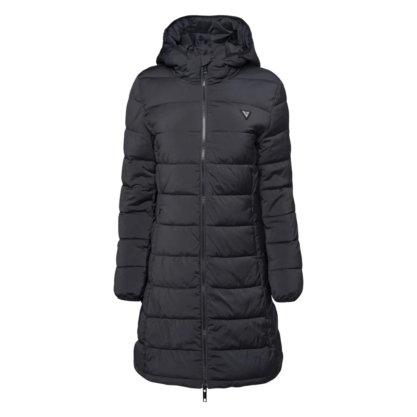 Puffer jakke GUESS Long Puffer Jacket Sort | V4YL05WF3X0-JBLK, 0