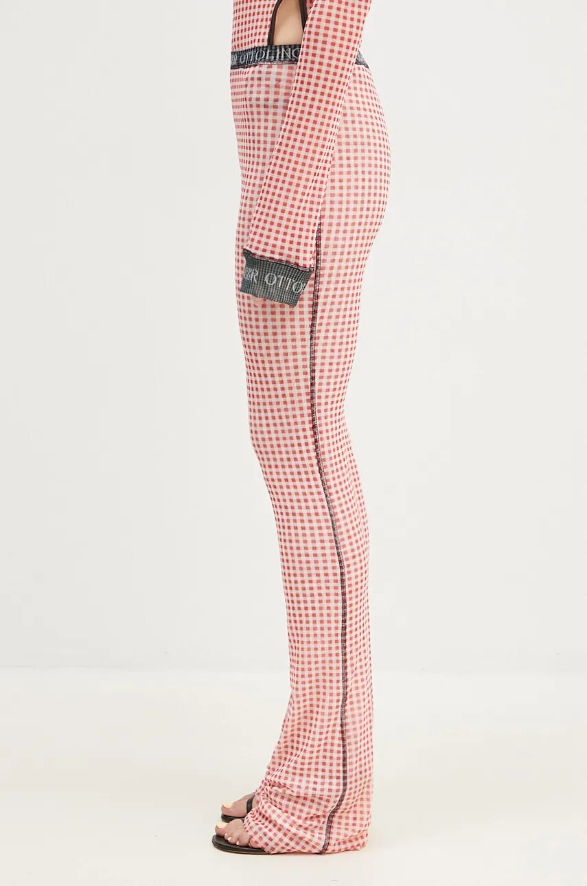 Leggings Ottolinger Ottolinger Mesh High Waist Pants Lyserød | 1010801821, 1