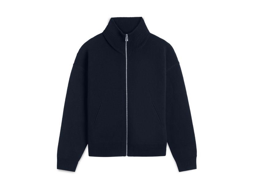 Sweater AXEL ARIGATO Core Zip-Up Sweater Sort | A2143001