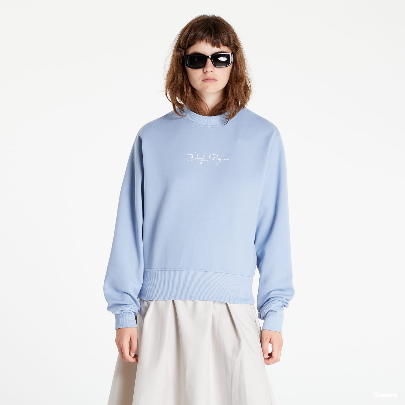 Sweatshirt DAILY PAPER Evvie Sweat Script Blå | 2222099, 0