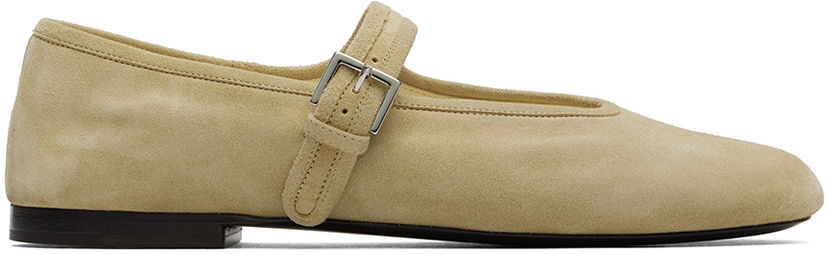 Sneakers og sko The Row The Row Boheme MJ Ballerina Flats Beige | F1396-L25
