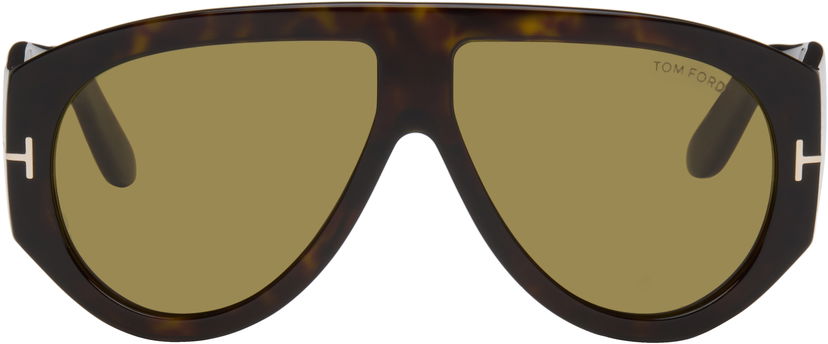 Solbriller Tom Ford Tom Ford Bronson Sunglasses Brun | FT1044_6052N