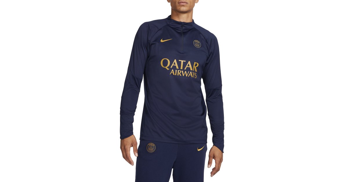 T-shirt Nike Paris Saint-Germain Storm-FIT Drill Strike Mørkeblå | dx2863-499, 1