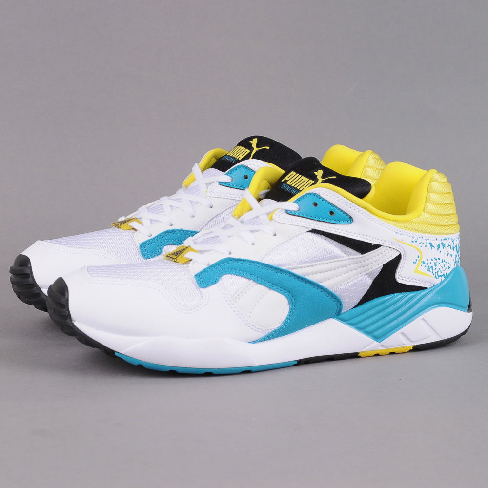 Sneakers og sko Puma Trinomic XS 850 Plus buttercup - fluro yellow CO Hvid | 356143 07, 0