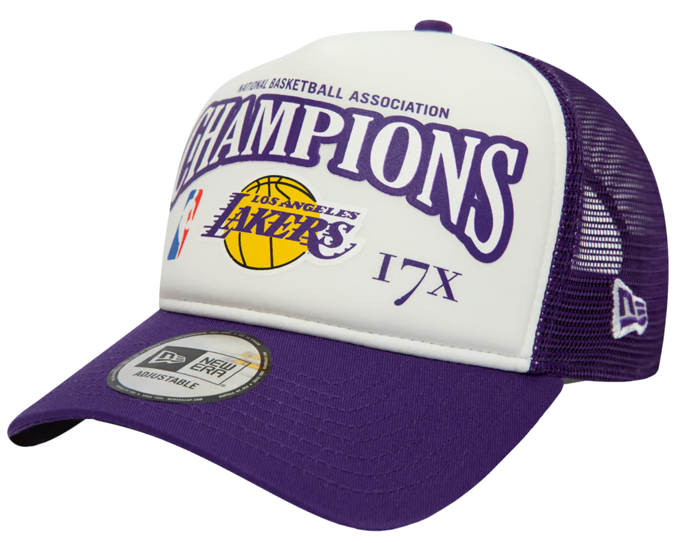 Kasket New Era LA Lakers Trucker Cap Lilla | 60298653-60298653, 0