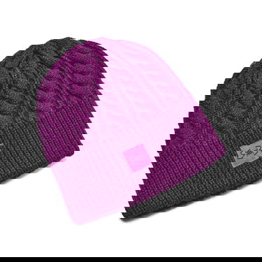 Beanie Under Armour Halftime Cable Knit Beanie Lilla | 1379995-573, 3