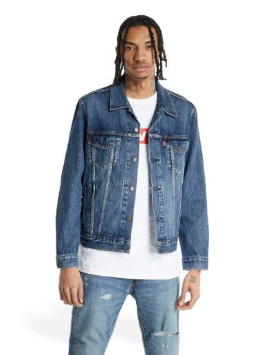 Jakke Levi's The Trucker Blå | 72334-0573