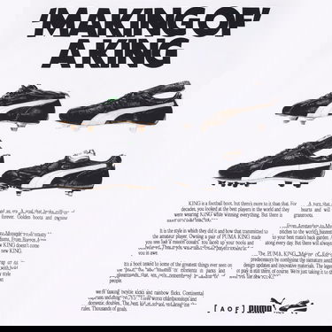 T-shirt Puma Art of Football 'Making of a King' Tee Hvid | 658807-003, 3