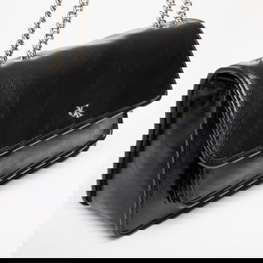 Skuldertaske CALVIN KLEIN Calvin Klein Jeans Chain Flap Bag Sort | LV04K3084G UB1, 2