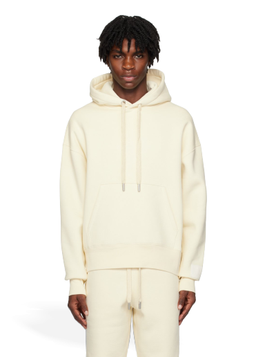 Sweatshirt AMI Drawstring Hoodie Hvid | USW217.740