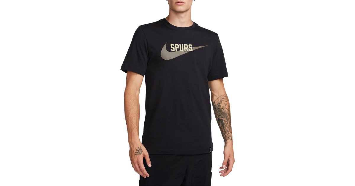 T-shirt Nike Tottenham Hotspur Swoosh Sort | fn2445-010, 1