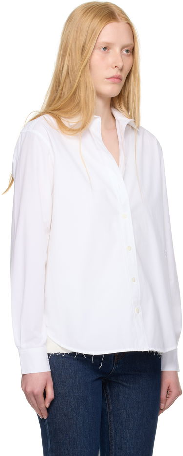 Skjorte TOTEME Signature Cotton Shirt Hvid | 243-WRT810-FB0119, 1