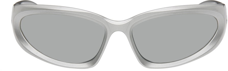 Solbriller Balenciaga Silver Swift Metalisk | BB0157S, 0