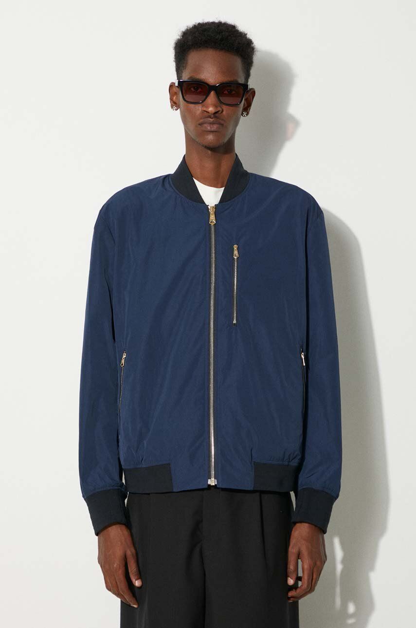 Bomberjakke Paul Smith Paul Smith Wool Bomber Jacket Sort | M1R.052Z.N02212, 1