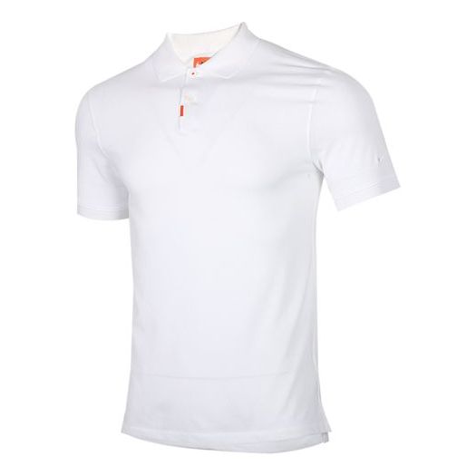 Polo skjorte Nike Slim Fit Short Sleeve Polo Hvid | BV0481-100