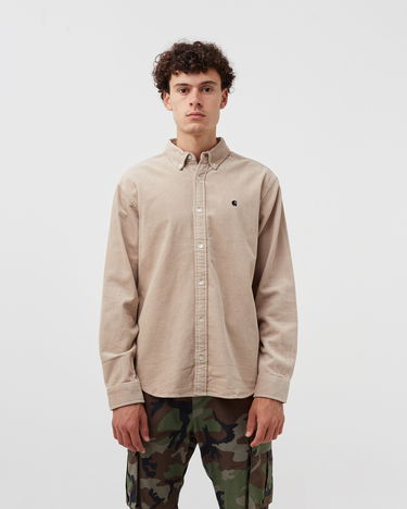Skjorte Carhartt WIP L/S Madison Cord Shirt Sort | I029958.1R3XX, 2