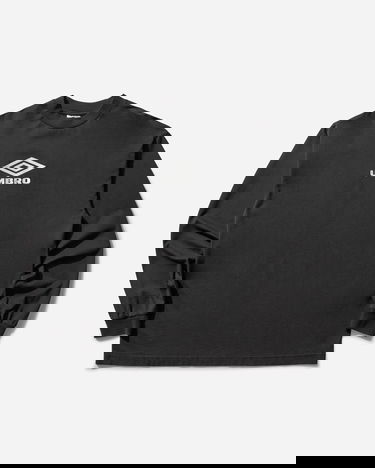 T-shirt Umbro OG Logo Longsleeve T-Shirt Sort | UBMW0237JY54 BLK0052, 0