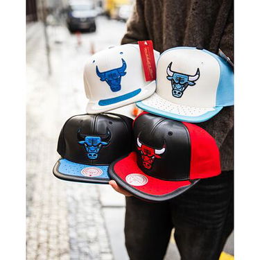 Kasket Mitchell & Ness Mitchell & Ness Day One Snapback Chicago Bulls Hat Sort | 6HSSMM19224-CBUBKRY, 7