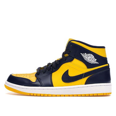 Sneakers og sko Jordan Air Jordan 1 Mid "Michigan" Gul | 554724-707, 1